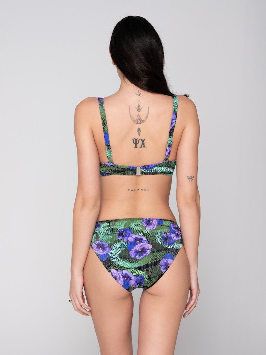 Μαγιώ BIKINI SLIP Blossom ΨΗΛΟΜΕΣΟ luna