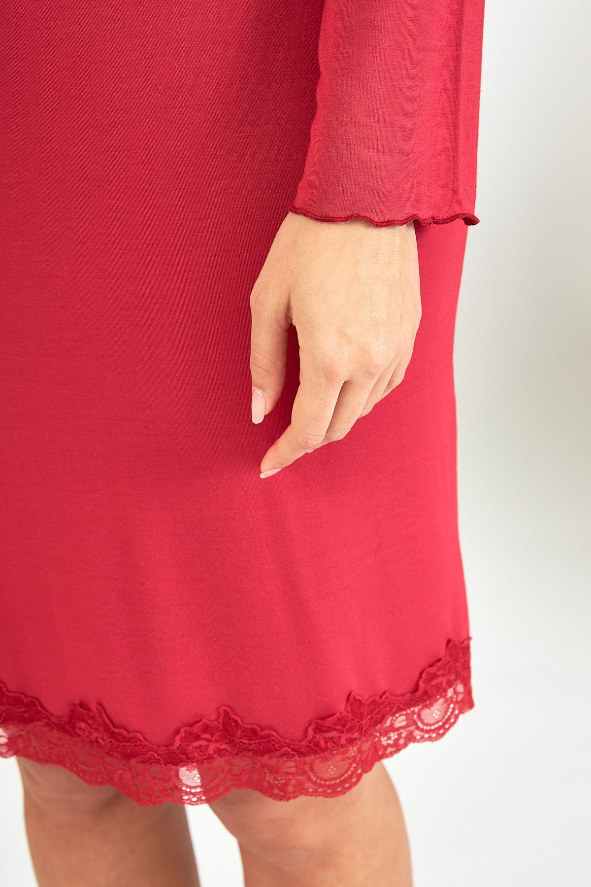 ΝΥΧΤΙΚΟ ΓΥΝΑΙΚΕΙΟ ΠΑΤΙΛΕΤΑ ΜΟΝΟΧΡΩΜΟ ΜΕ ΔΑΝΤΕΛΑ HARMONY