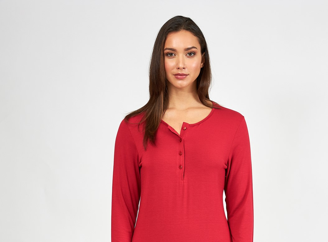 ΝΥΧΤΙΚΟ ΓΥΝΑΙΚΕΙΟ ΠΑΤΙΛΕΤΑ ΜΟΝΟΧΡΩΜΟ ΜΕ ΔΑΝΤΕΛΑ HARMONY