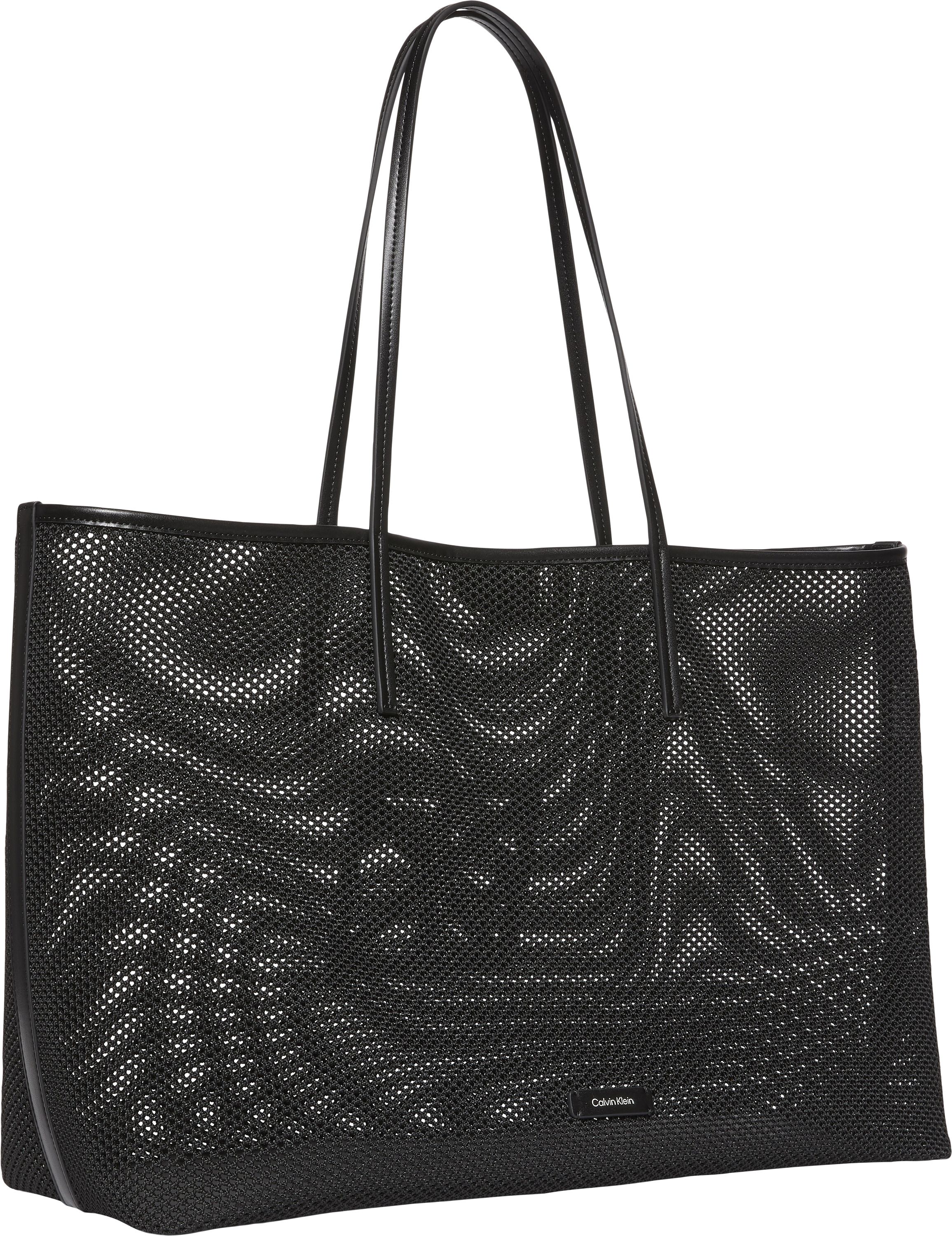 BAG TOTE EBLEM MESH XL CALVIN KLEIN