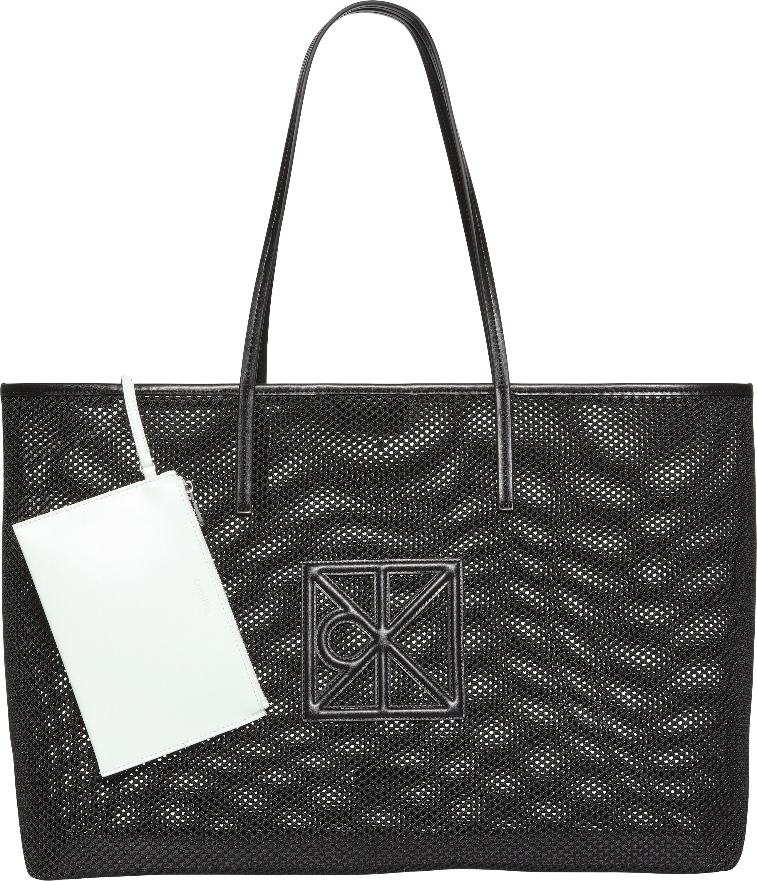 BAG TOTE EBLEM MESH XL CALVIN KLEIN
