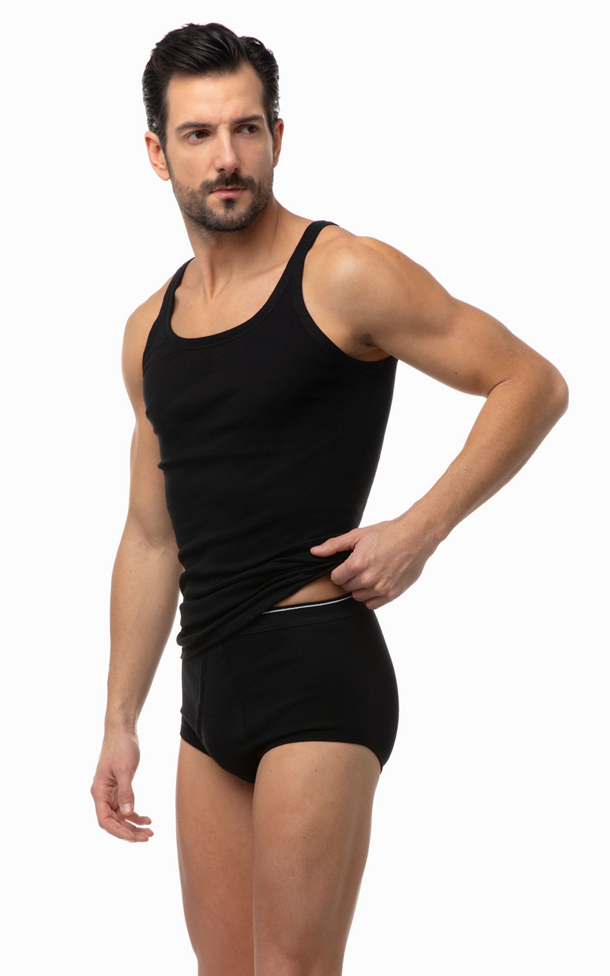 Φανέλα ανδρική ράντα 2 τεμάχια Classic MINERVA