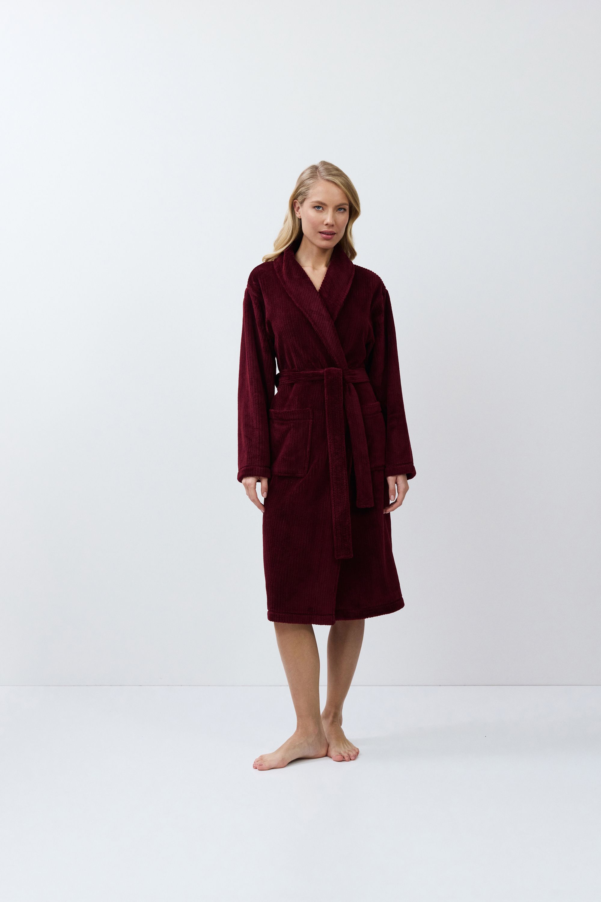 ΡΟΜΠΑ ΓΥΝΑΙΚΕΙΑ FLEECE CADANCE BATHROBE ARUELLE