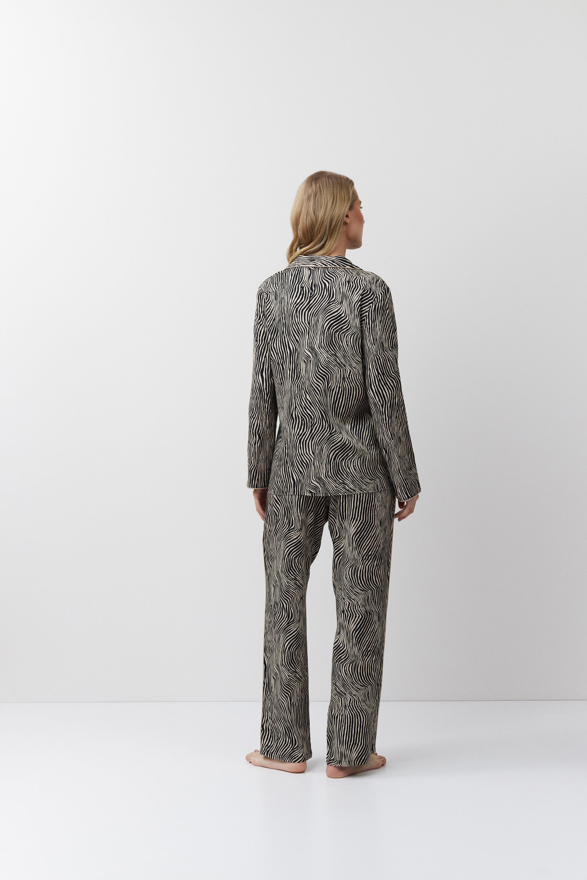 ΠΥΖΑΜΑ ΚΟΥΜΠΩΤΗ ZEBRA LINNA PAJAMA LONG ARUELLE