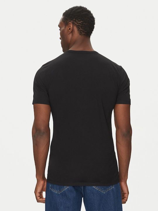 ΦΑΝΕΛΑ ΚΟΝΤΟ ΜΑΝΙΚΙ CREW NECK 3PK CALVIN KLEIN