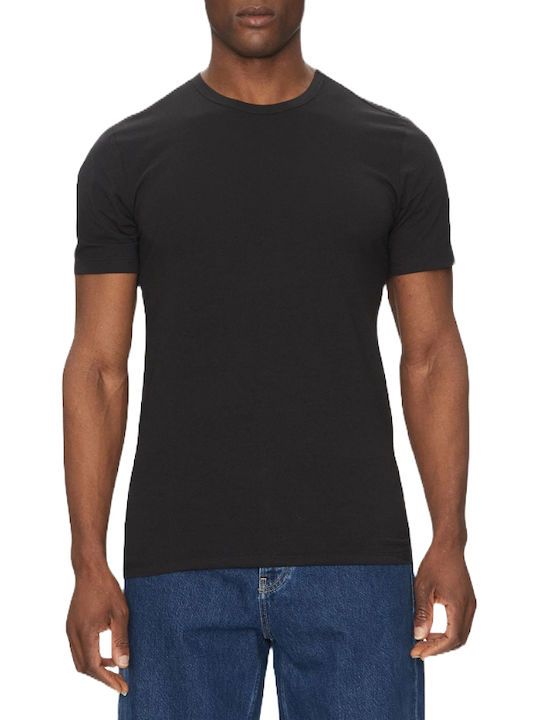 ΦΑΝΕΛΑ ΚΟΝΤΟ ΜΑΝΙΚΙ CREW NECK 3PK CALVIN KLEIN