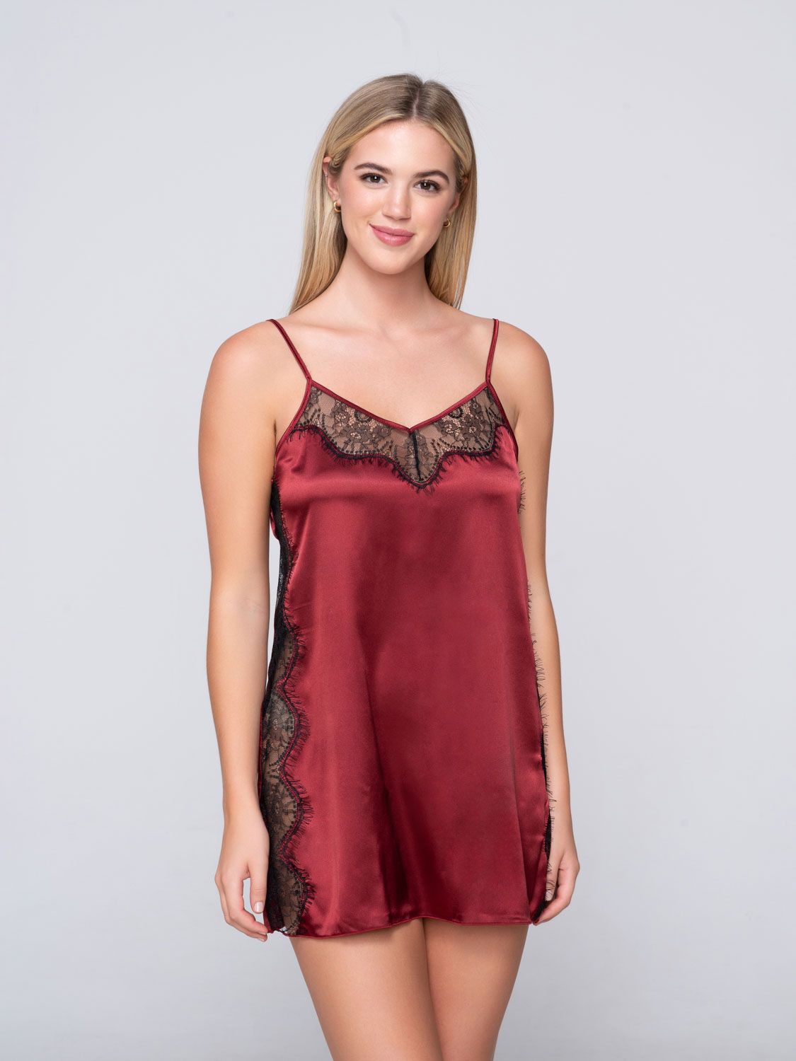 ΝΥΧΤΙΚΟ ΣΑΤΕΝ chemise Prestige LUNA