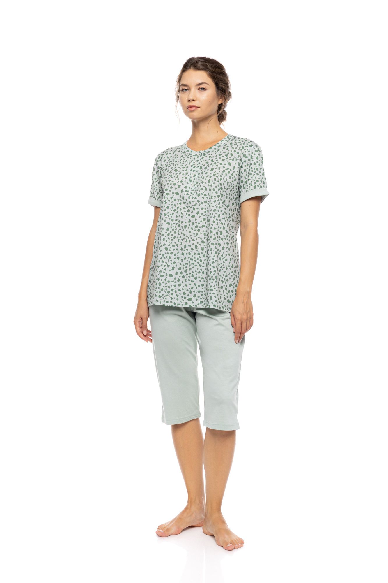 ΠΥΖΑΜΑ ΠΑΤΙΛΕΤΑ ΚΑΠΡΙ ΠΑΝΤΕΛΟΝΙ JADE LEOPARD PINK LABEL