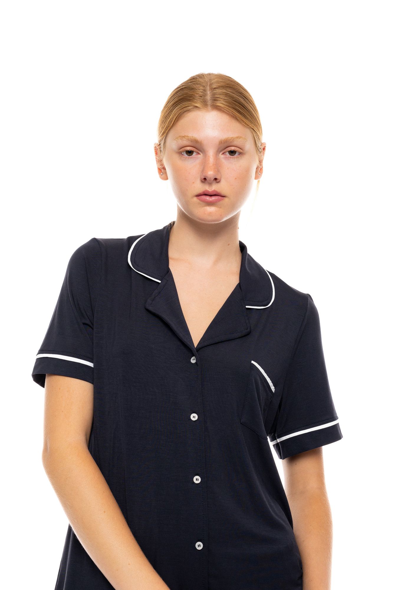 ΠΥΖΑΜΑ ΚΟΥΜΠΩΤΗ ΜΕ ΣΟΡΤΣ BAMBOO PINK LABEL