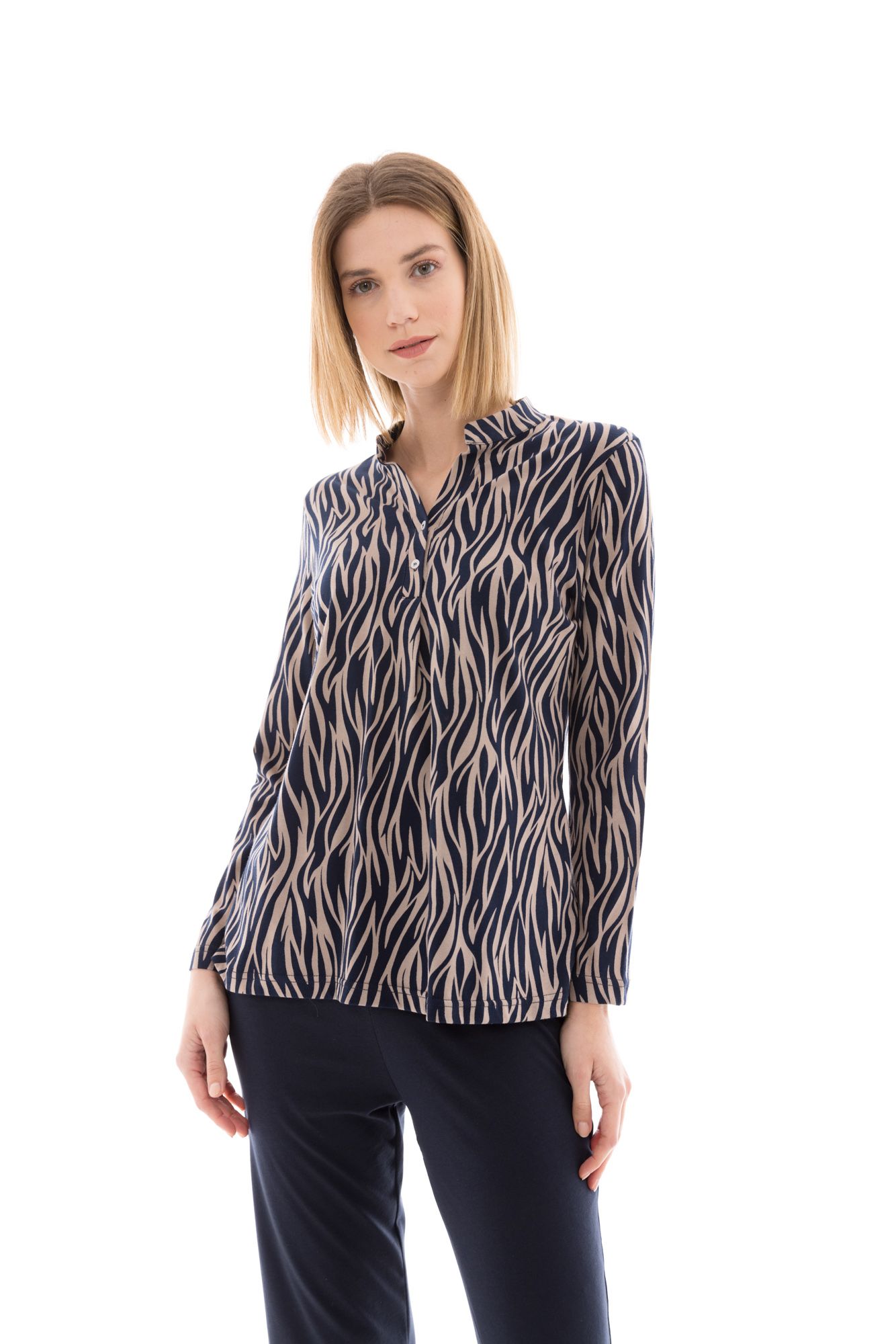 ΠΥΖΑΜΑ BEIGE ZEBRA PINK LABEL