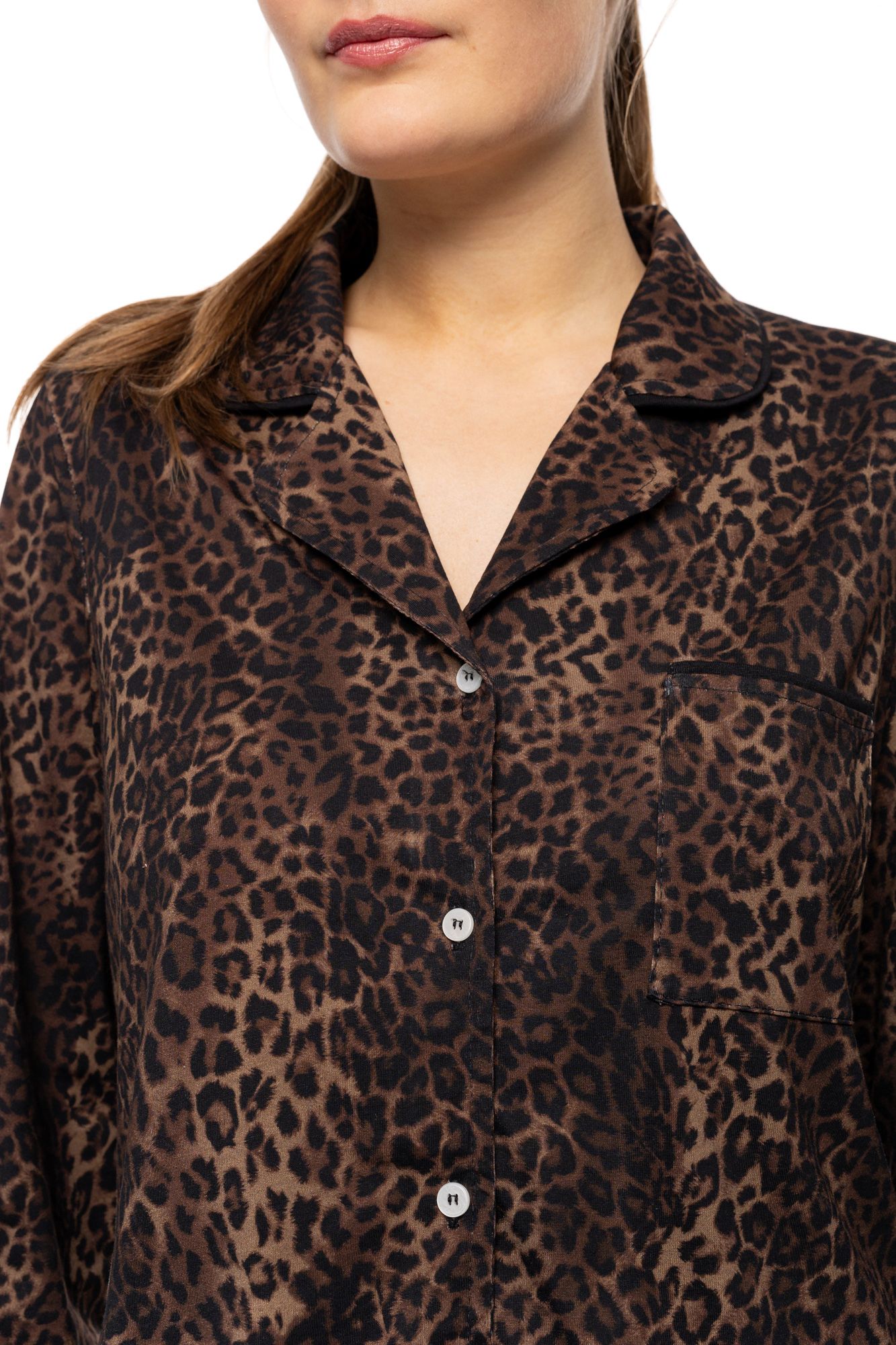 ΠΥΖΑΜΑ ΚΟΥΜΠΩΤΗ LEOPARD PINK LABEL