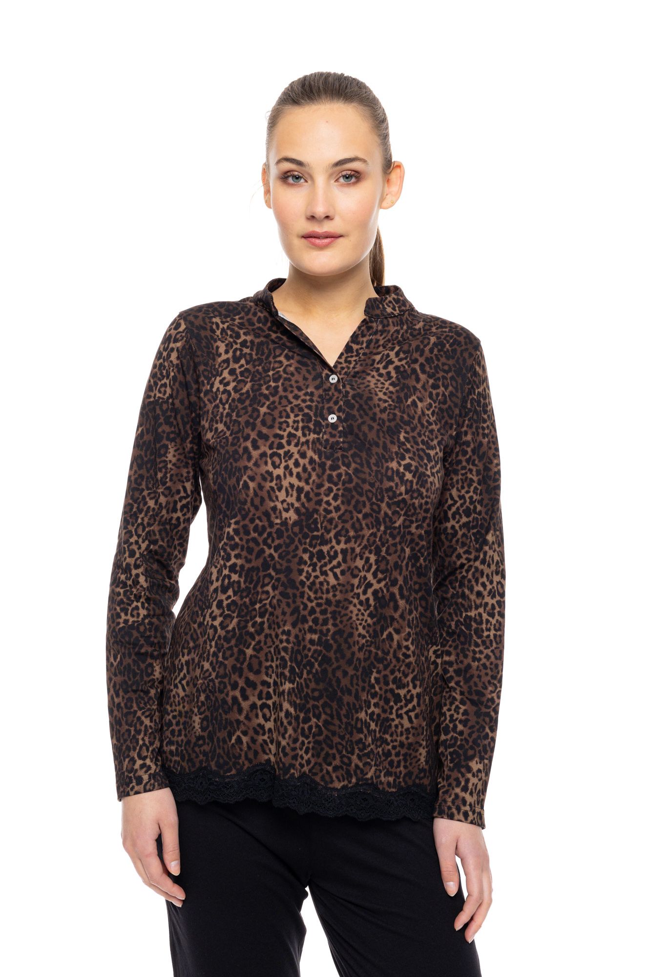 ΠΥΖΑΜΑ ΠΑΤΙΛΕΤΑ LEOPARD PINK LABEL