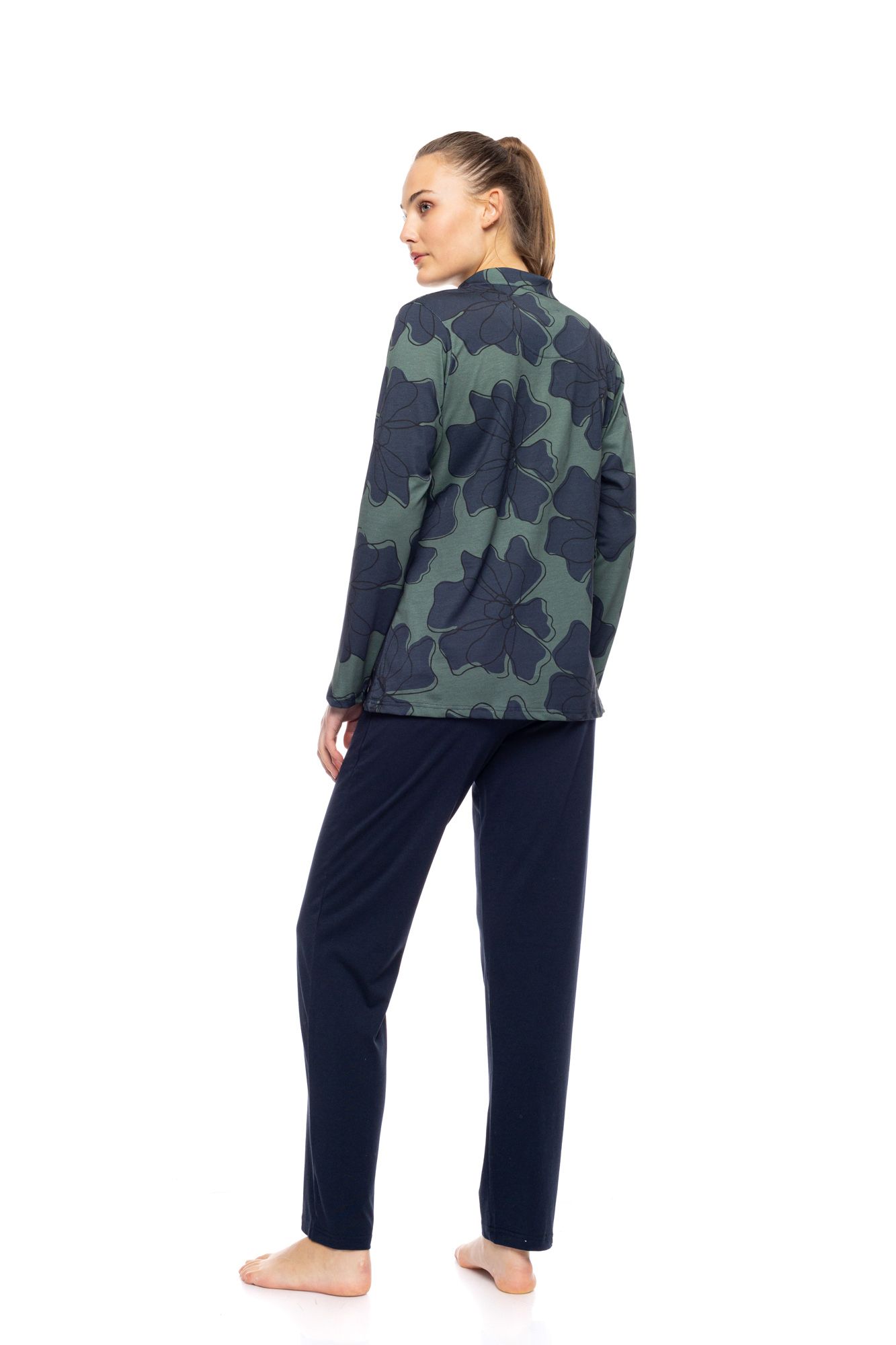 ΠΥΖΑΜΑ ΠΑΤΙΛΕΤΑ FOREST BLOOM PINK LABEL