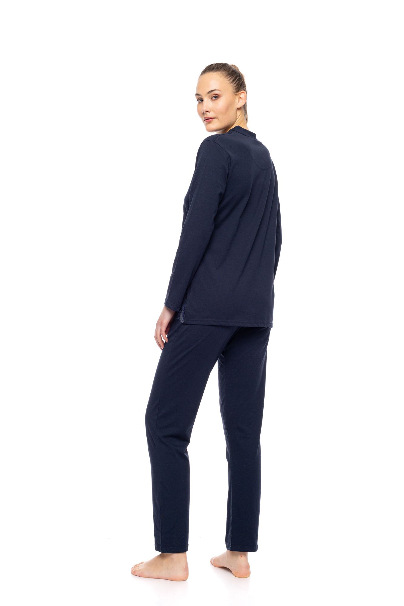 ΠΥΖΑΜΑ ΠΑΤΙΛΕΤΑ NIGHT LOVERS SOLID PINK LABEL