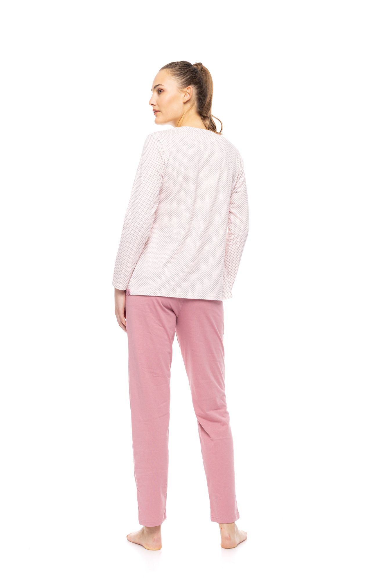 ΠΥΖΑΜΑ ΠΑΤΙΛΕΤΑ PETIT ROSE FLOWER PINK LABEL