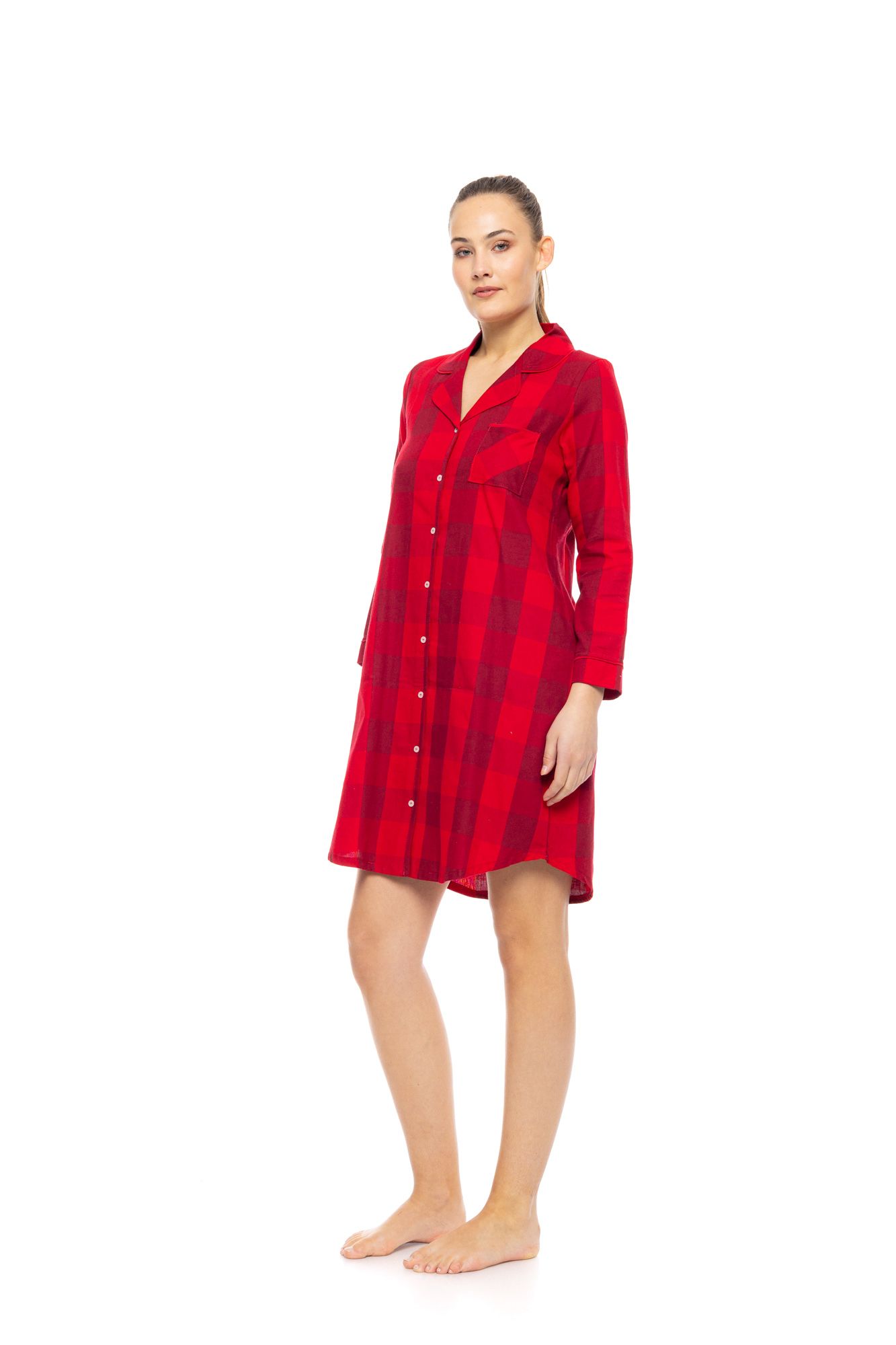 ΝΥΧΤΙΚΟ ΚΟΥΜΠΩΤΟ RASPBERRY PLAID PINK LABEL