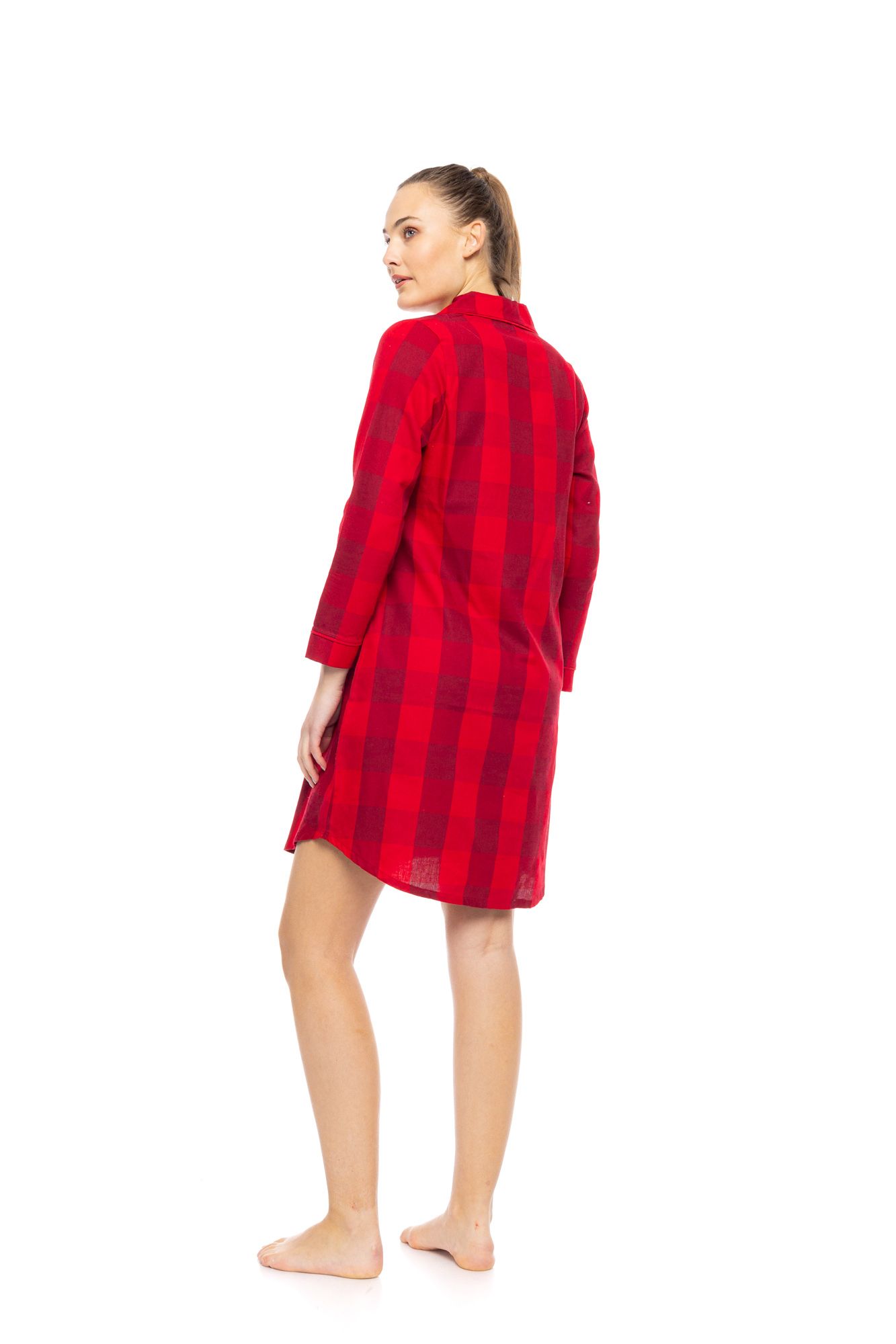 ΝΥΧΤΙΚΟ ΚΟΥΜΠΩΤΟ RASPBERRY PLAID PINK LABEL