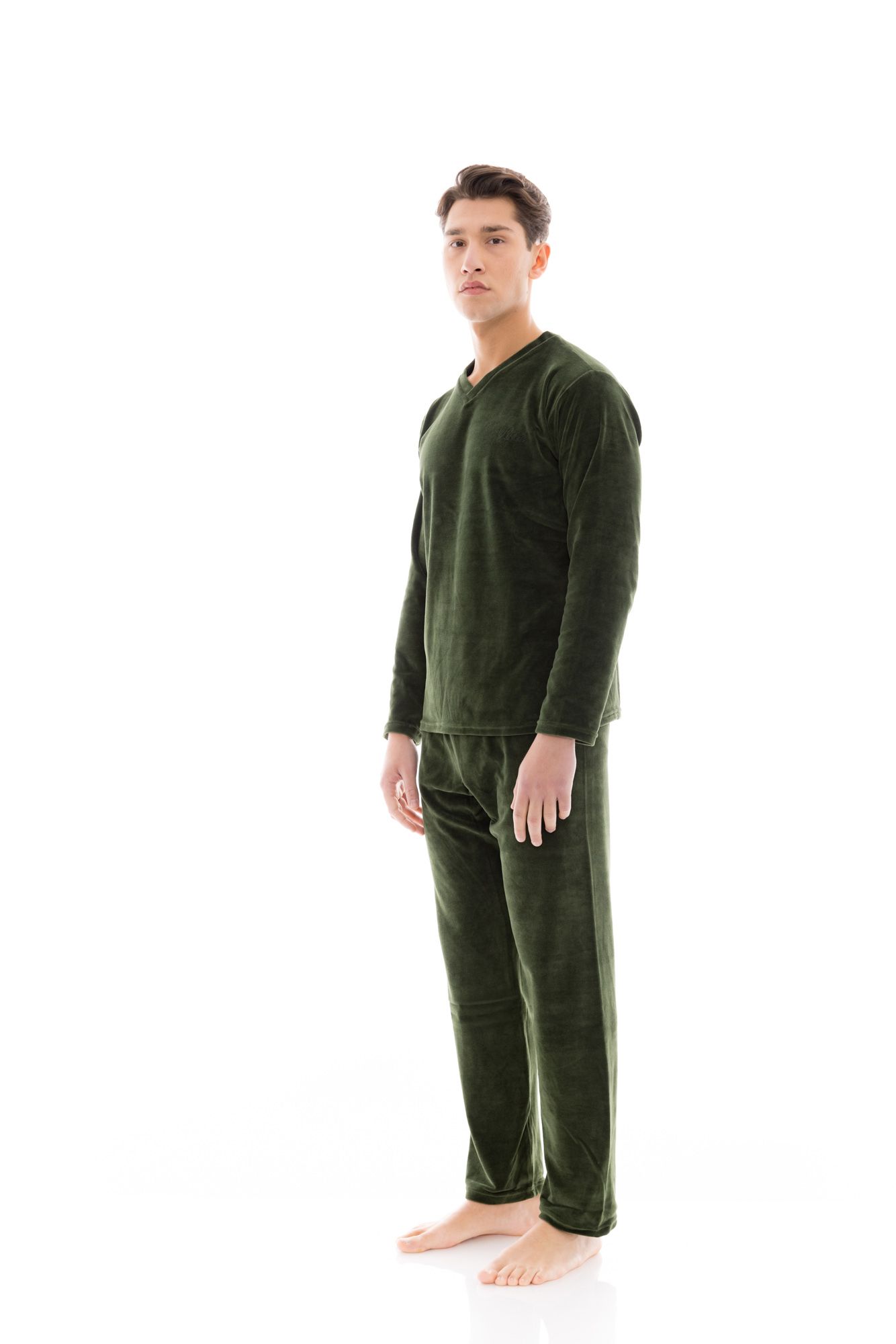 ΠΥΖΑΜΑ VELVET V-NECK ULISSE