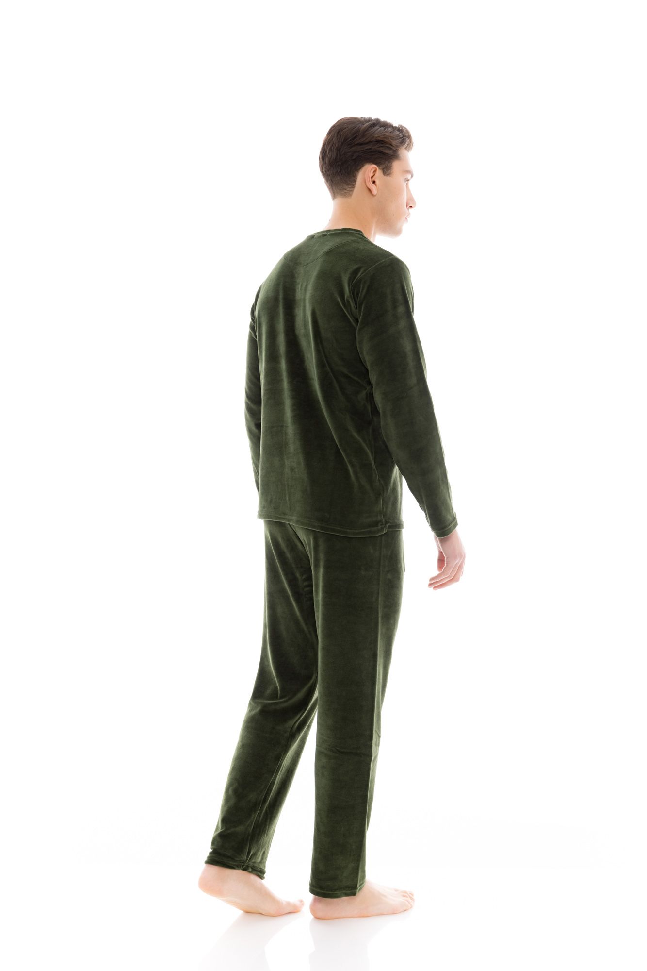 ΠΥΖΑΜΑ VELVET V-NECK ULISSE