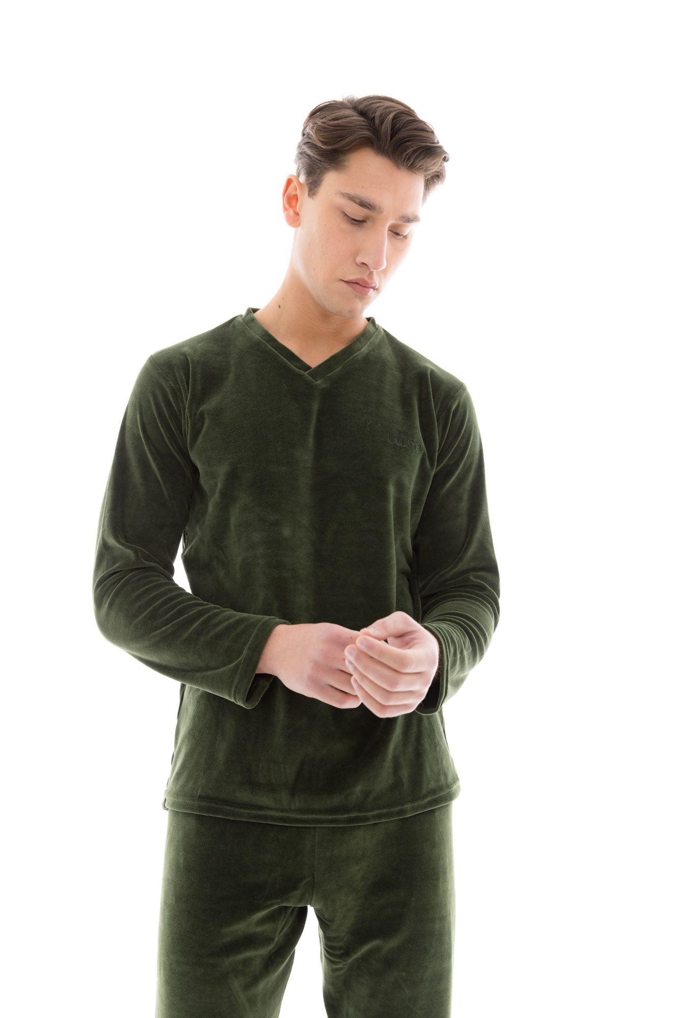 ΠΥΖΑΜΑ VELVET V-NECK ULISSE