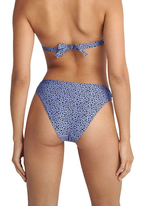 ΜΑΓΙΩ BIKINI SLIP FINO LEO BLU4U