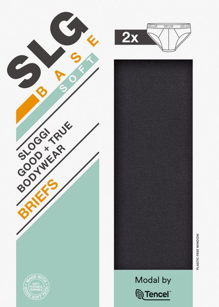 ΣΛΙΠ 2 ΤΕΜΑΧΙΑ sloggi SLG Base Soft Brief C2P