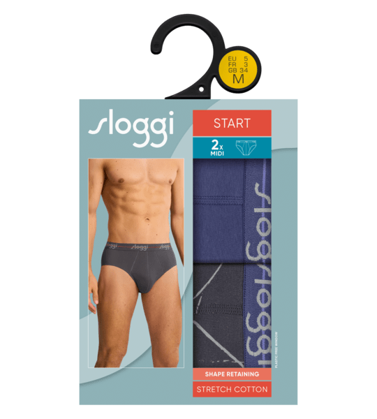 ΣΛΙΠ sloggi men Start Midi C2P box