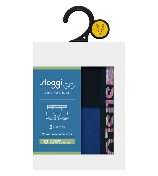 BOXER sloggi men GO ABC Natural B H Hipster C2P