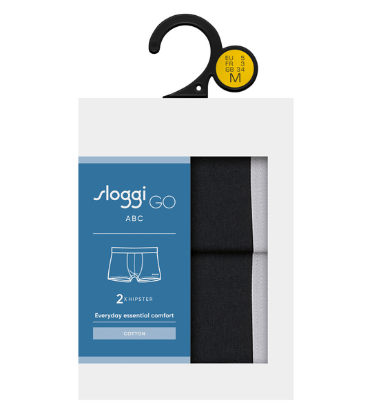 BOXER sloggi men GO ABC 2.0 H Hipster 2P