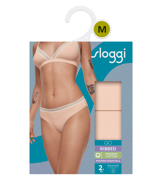 ΚΥΛΟΤΑ 2ΤΕΜΑΧΙΑ sloggi GO Ribbed H Tai C2P